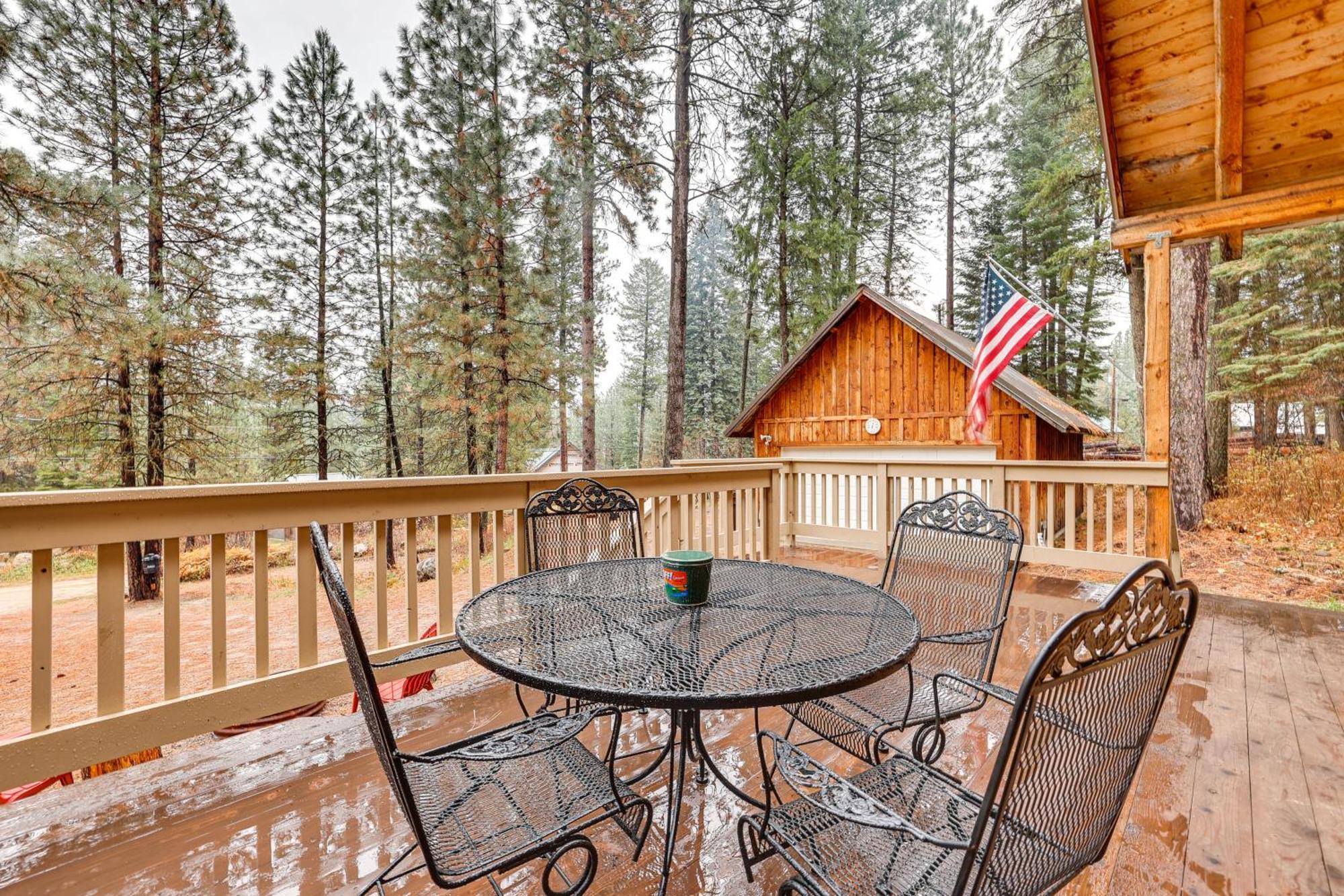 Peaceful Garden Valley Cabin With Private Deck! Crouch Exterior photo