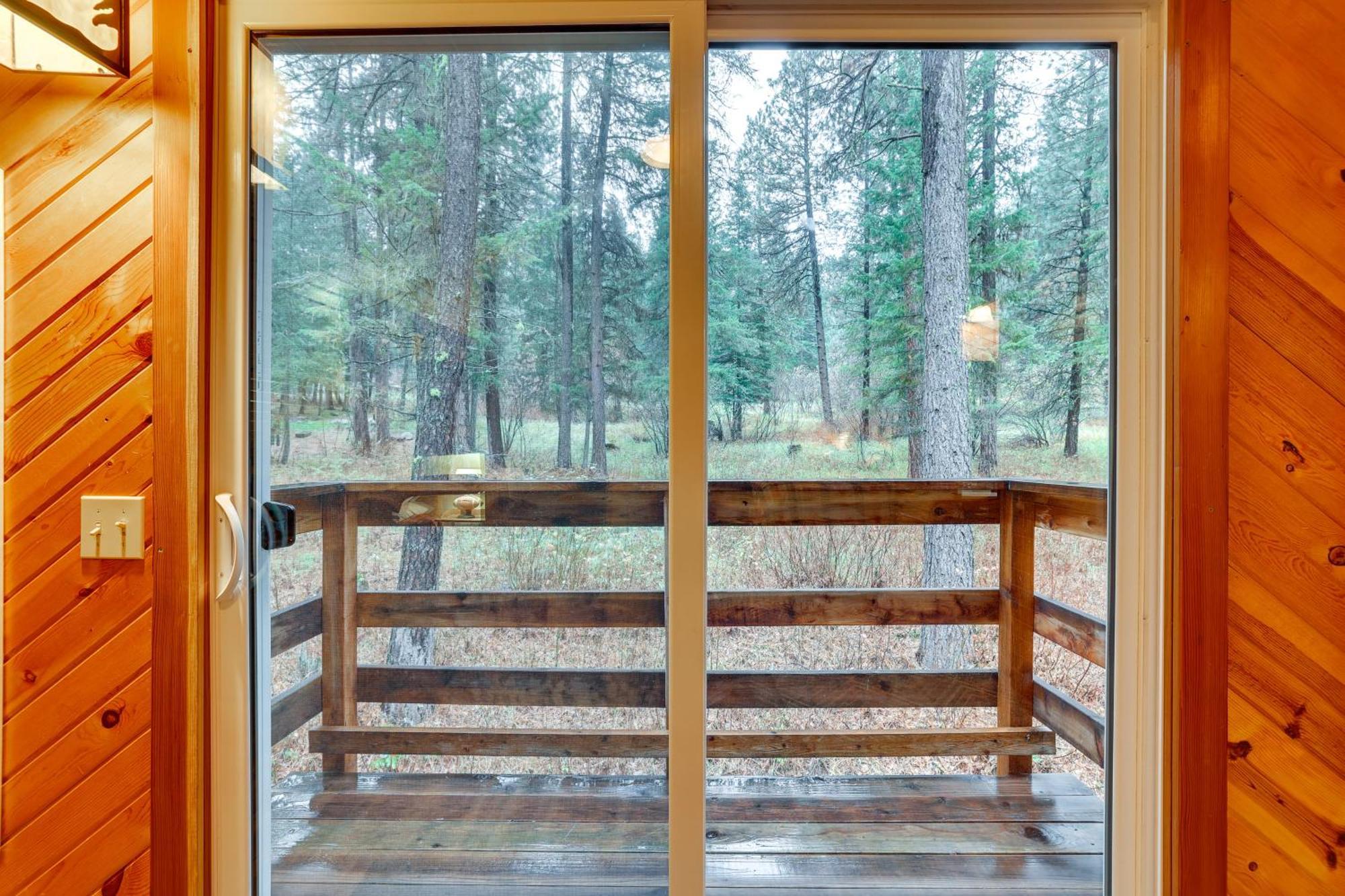 Peaceful Garden Valley Cabin With Private Deck! Crouch Exterior photo