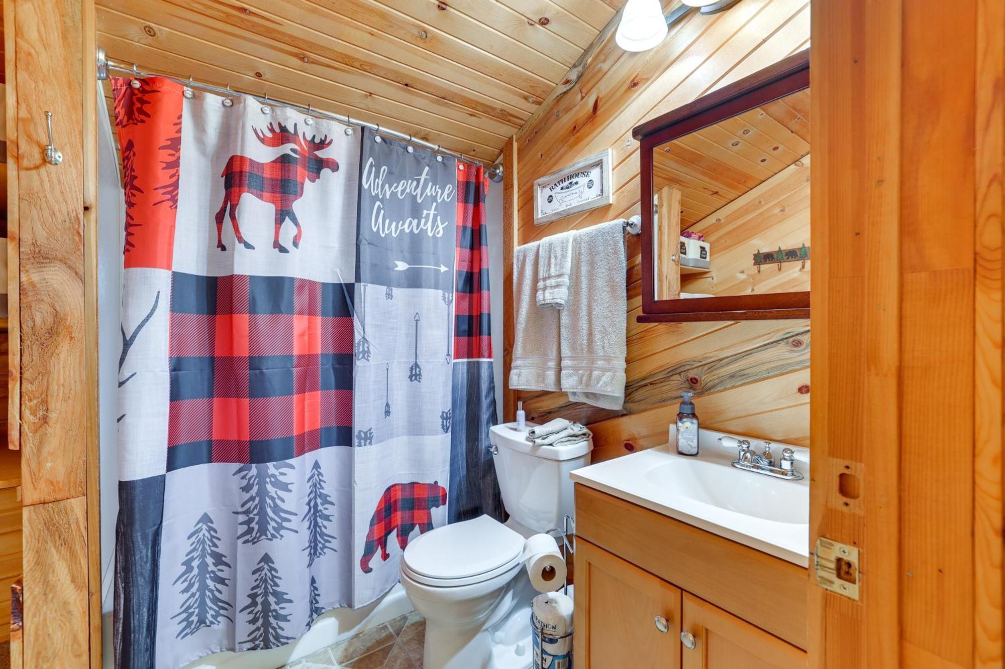 Peaceful Garden Valley Cabin With Private Deck! Crouch Exterior photo