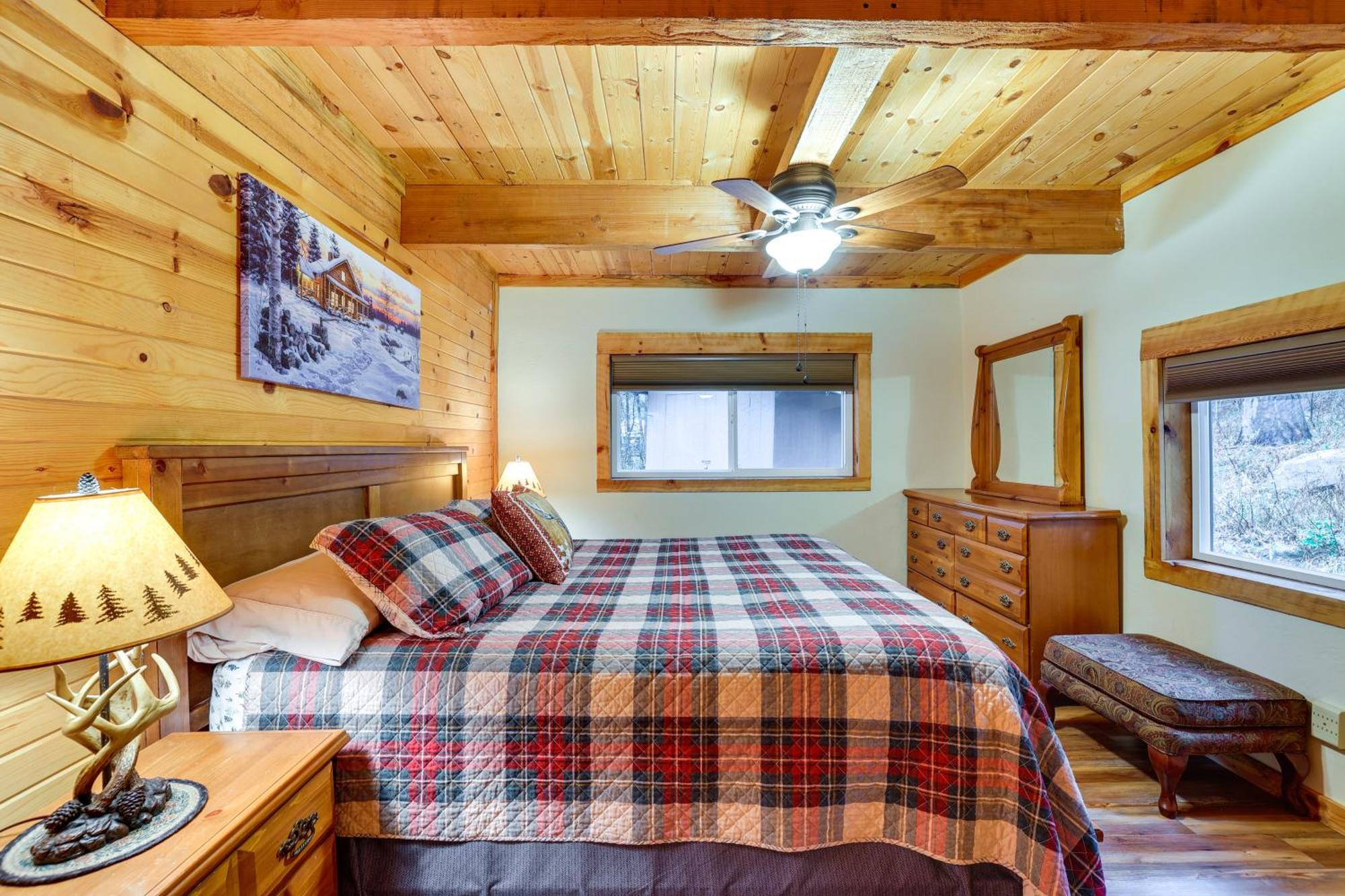 Peaceful Garden Valley Cabin With Private Deck! Crouch Exterior photo