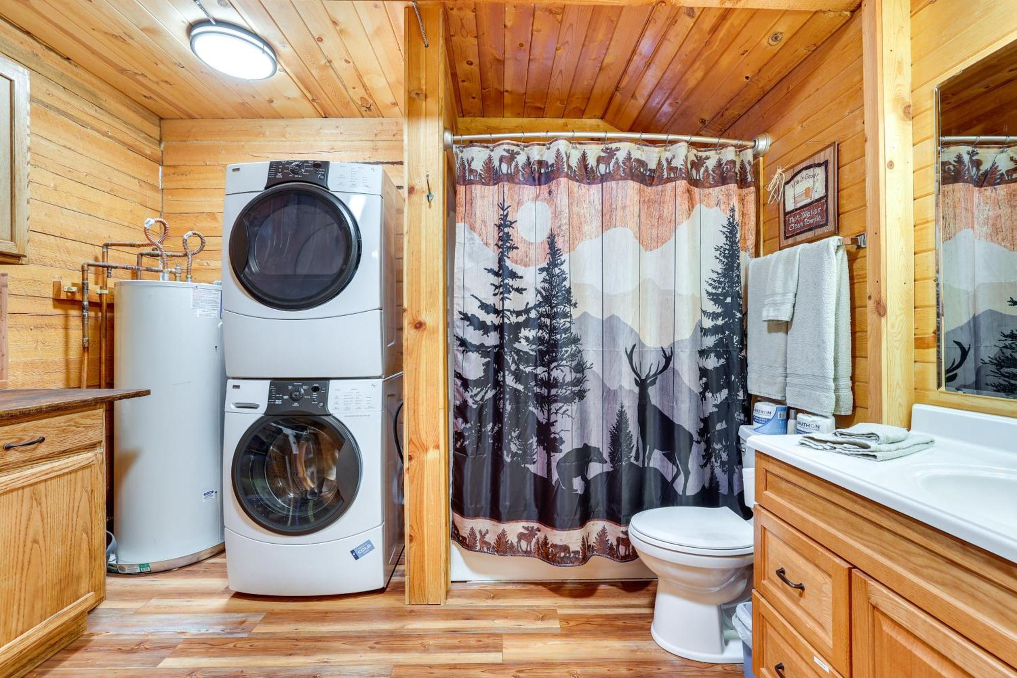 Peaceful Garden Valley Cabin With Private Deck! Crouch Exterior photo