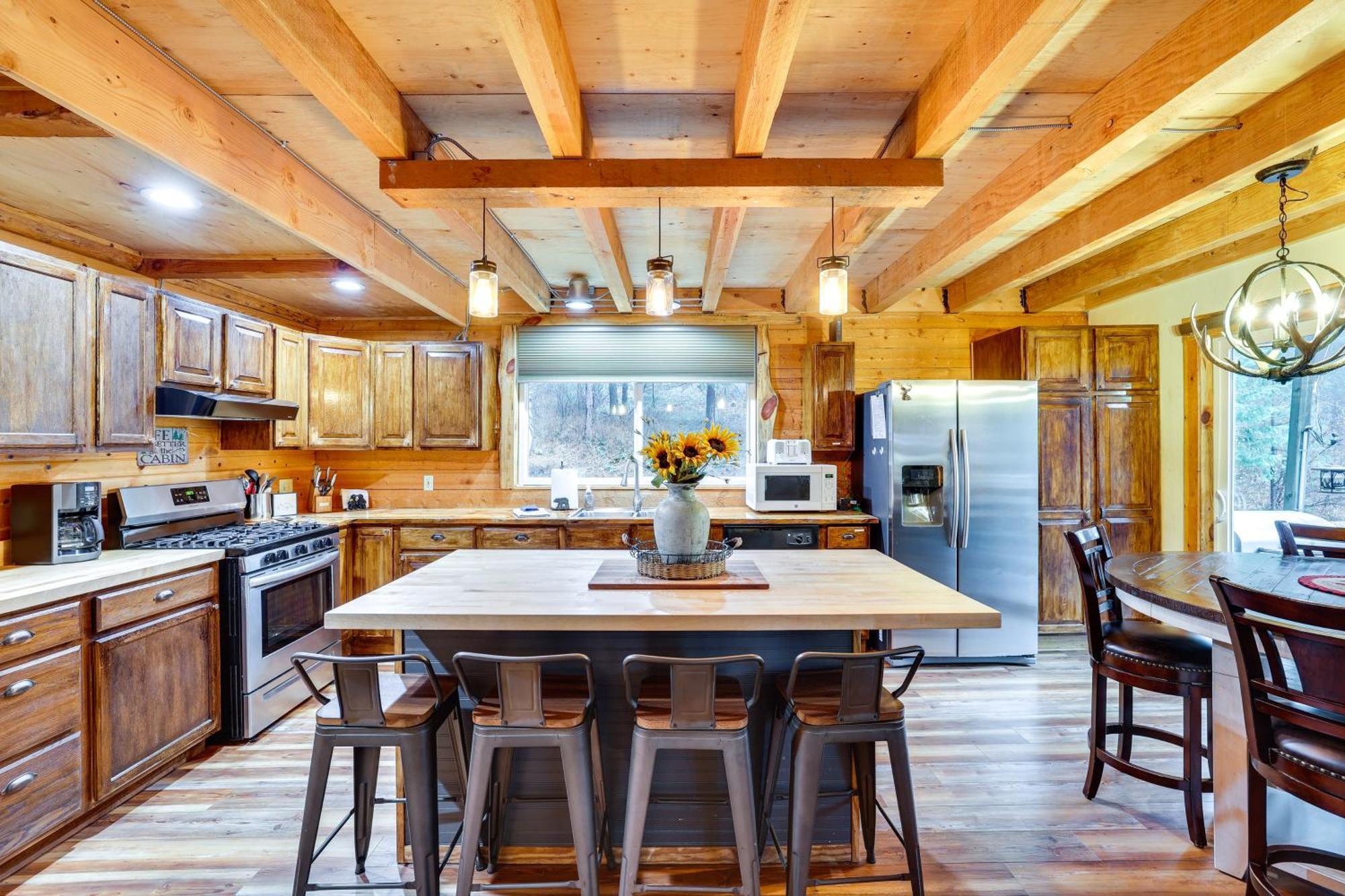Peaceful Garden Valley Cabin With Private Deck! Crouch Exterior photo