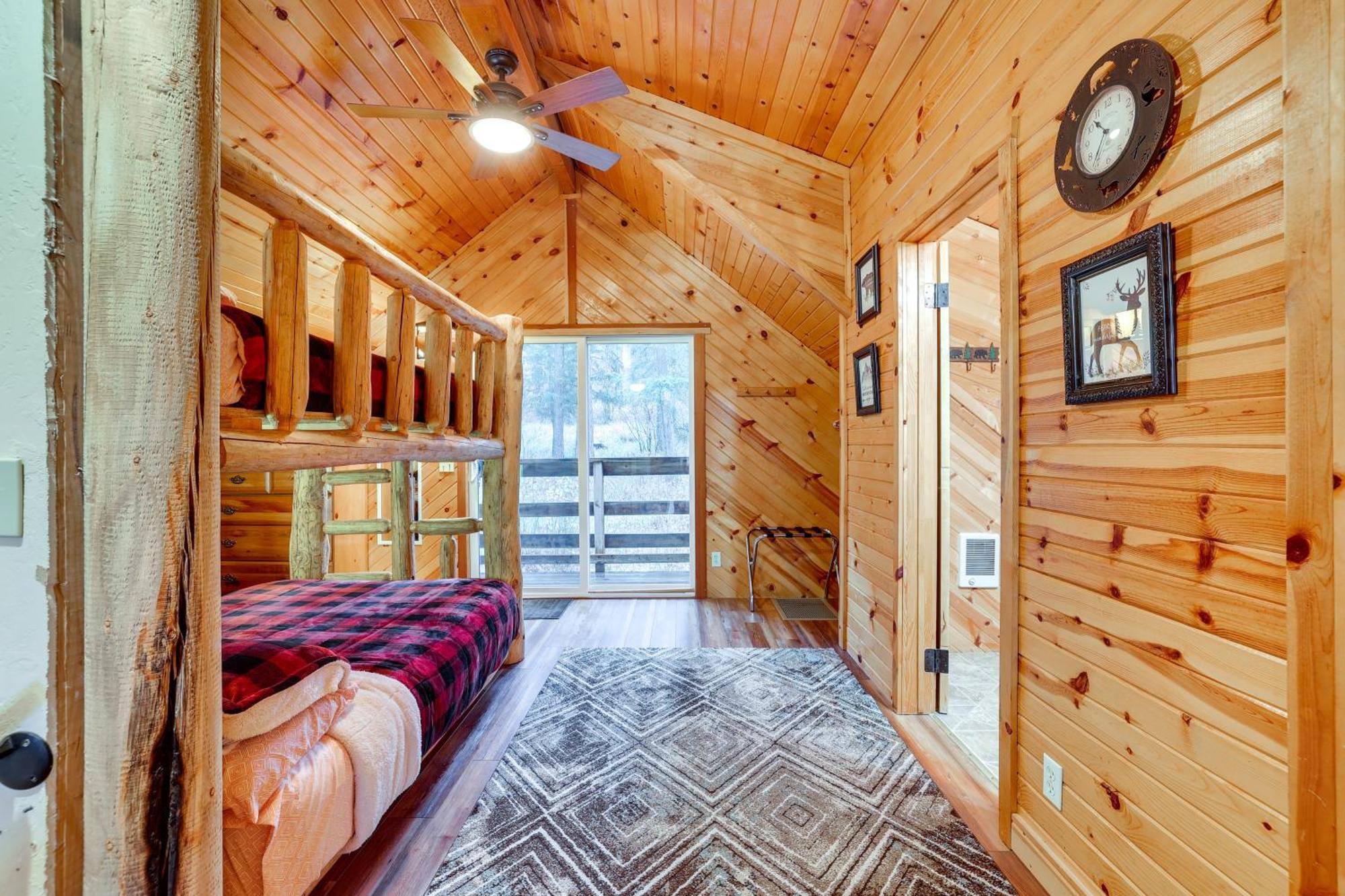Peaceful Garden Valley Cabin With Private Deck! Crouch Exterior photo