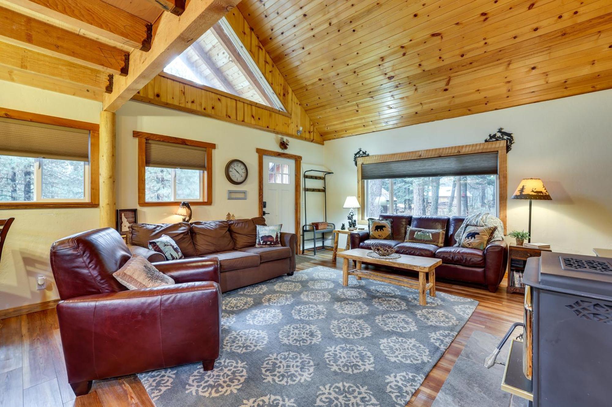 Peaceful Garden Valley Cabin With Private Deck! Crouch Exterior photo